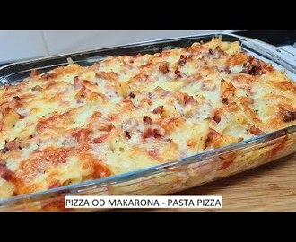 PIZZA OD MAKARONA - ZA 30 MIN OBROK JE NA STOLU