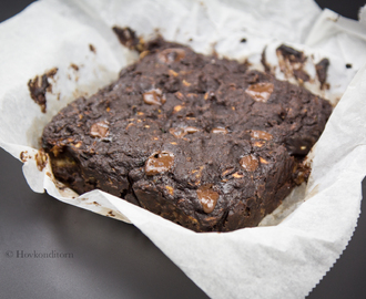 Zucchini Chocolate Brownies