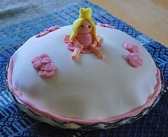 Vit prinsesstårta