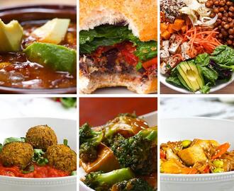 6 High Protein Vegetarian Dinners