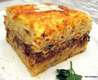 Pastitsio ala Spiro´s