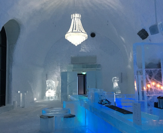 En dag i Jukkasjärvi – långfärdsskridskor och Ice Hotel