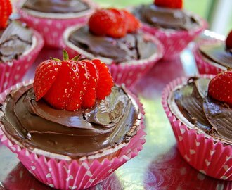 Cupcakes med nutellafrosting