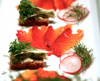 Rödbetsgravad lax