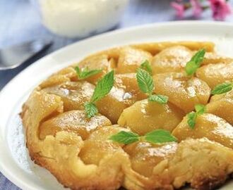 Tarte Tatin med vaniljcrème