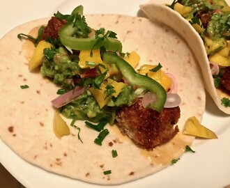 Vegansk Fish Tacos – A.k.a friterad tofutacos