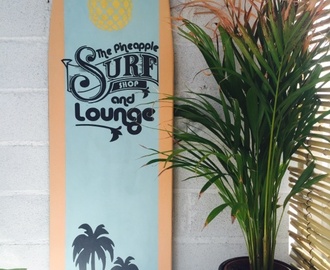 Från gammal strykbräda till surfbräda! DIY!