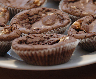 Chokladmuffins med polly
