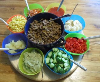 Taco, tacogratäng och tacorester