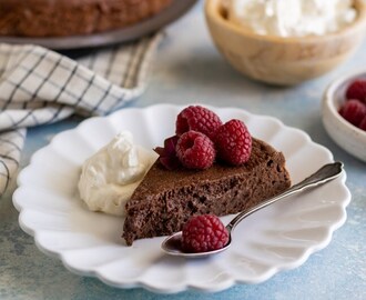 Kladdkaka på 2 ingredienser