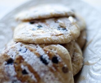 Blueberry pancakes