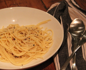 Recept: Cacio e pepe