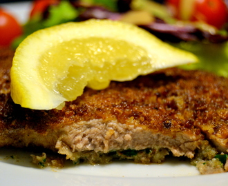 Costolette alla milanese (kalvschnitzel)