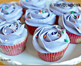 Fluffiga vaniljcupcakes – för ibland är det enklaste det godaste!