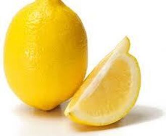 Citron - absolut när du ekostädar