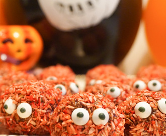 Ruskiga chokladbollar – Baka till Halloween