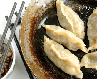 Dumplings med färs och ingefära