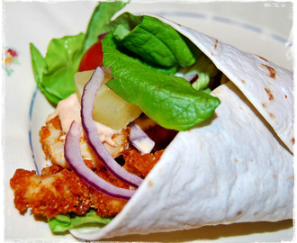 Crispy Chicken i wraps