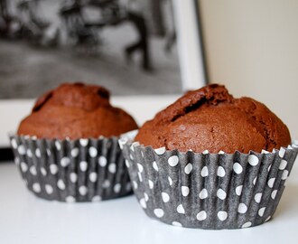 Chokladmuffins helt enkelt