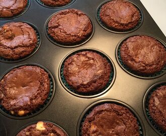 Chokladmuffins de luxe