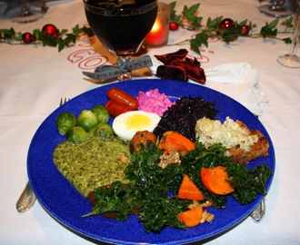 Vegetariska köttbullar med julkryddor