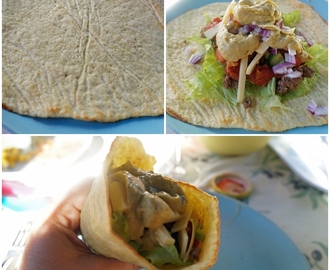 Taco med LCHF wrap