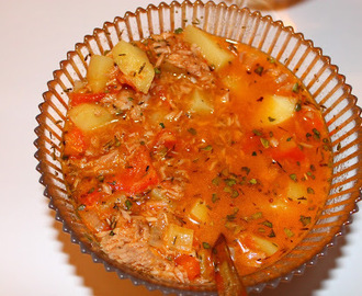 Marmitako - Spansk tonfiskgryta med potatis o paprika