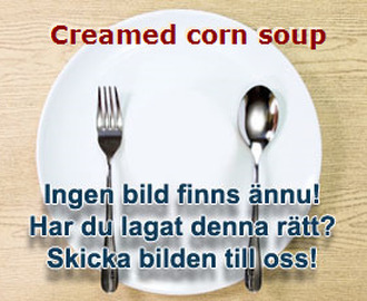 Creamed corn soup