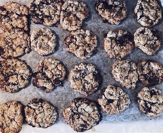 Chocolate Chip Oatmeal Cookies | Fridas Kök