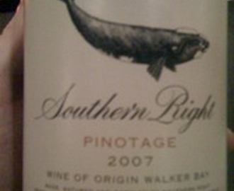 Southern Right Pinotage 2007