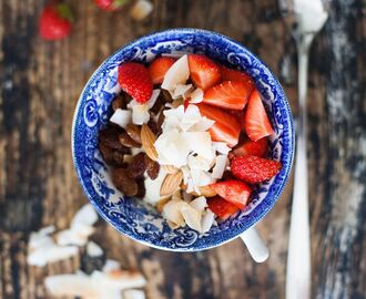 En vecka fylld av Frukostinspiration - Den galet tröttes favoritfrukost