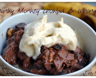 Chunky monkey choklad & bananglass