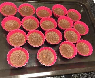 Bananchoklad muffins