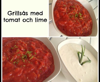 Grillsås med tomat och lime