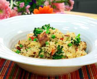 Asian egg fried rice