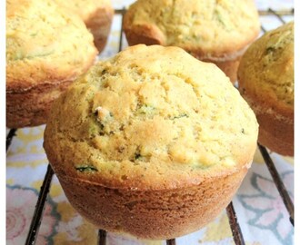 Zucchinimuffins med kardemumma (glutenfria, mjölkfria, sockerfria)