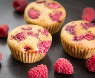 Vegan Raspberry Muffins