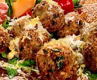 POLPETTE DI MELANZANE – Italienska auberginebollar