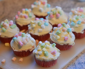 Marshmallows cupcakes