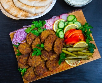 Persiska kotletter- Köttfärsbiffar med potatis