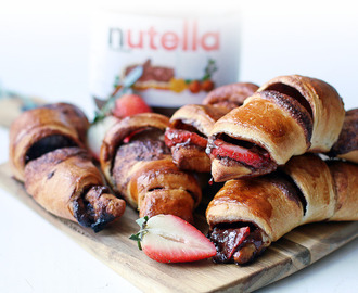 Croissant, Nutella...