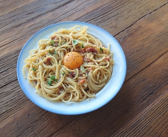 Spaghetti Carbonara a la Valle di Corto