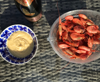 Räkor med aioli