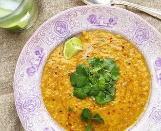 Masoor Dal – het linsgryta (vegan)