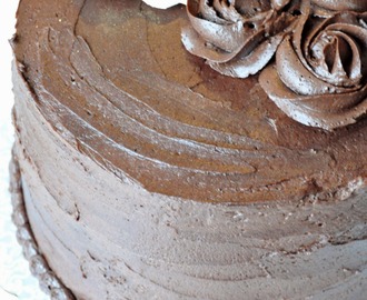 Glutenfri sjokoladekake med sjokolademousse