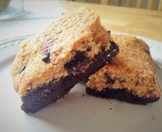 Cookiedough brownies