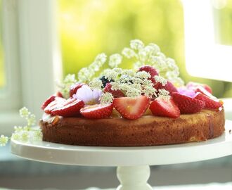 summer mazarin cake