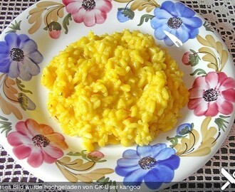 Spanskt saffransris (Arroz azafrán)