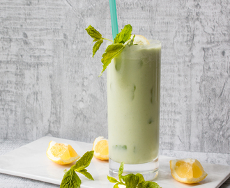 Lemonad med mandel & mynta – Sommardrink