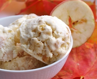 Apple pie semifreddo